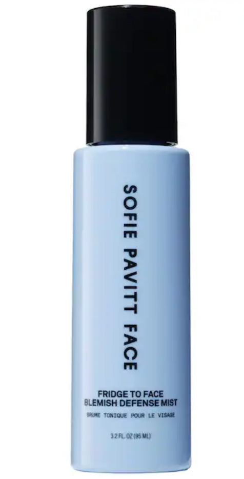 SOFIE PAVITT FACE
Fridge to Face Blemish Defense Cooling Mist